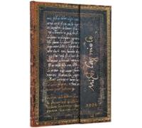 Agenda De 12 Meses Paperblanks Michelangelo Caligrafía Midi Apaisada