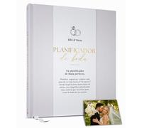 Agenda de Boda & Planificador - Cuenta Atrás de 18 Meses, Seguimiento de Presupuesto, Lista de Invitados, Moodboards DIY - Diario de Boda & Regalo de Compromiso - Bodas España