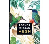 Agenda de bord 2025/2026 - AESH: Carnet de bord et carnet de notes A4
