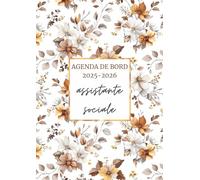Agenda de bord 2025/2026 assistante sociale: Carnet de Bord 2025/2026 assistante sociale | Fiches pratiques (action/projet), Planificateur Semainier, Calendrier et Vacances Scolaires, Format A4.