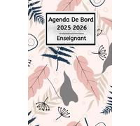 Agenda de bord 2025 2026 Enseignant: Prof de SVT - Carnet De Bord Pour Les Enseignants De Maternelle, Collège, Lycée | Organiseur & Planificateur Pratique Pour L'Année Scolaire 2025/2026