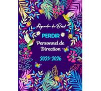 Agenda de Bord 2025-2026 PERDIR Personnel de Direction