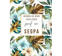 Agenda de bord 2025/2026 prof en SEGPA: Carnet de bord pour les professeurs 2025-2026 | Planificateur de cours | Semainier, Format A4.