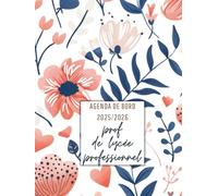 Agenda de Bord 2025/2026 Professeur Lycée Professionnel: Carnet de Bord Enseignant 2025/2026 Lycée Professionnel | Cahier Relevé de Notes pour 18 Classes, Planificateur des Cours, Fiches de Stages, A4