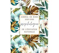Agenda de bord 2025/2026 Psychologue de l’Éducation Nationale : Carnet de Bord 2025 2026 PSY-En | Calendrier & Vacances Scolaires, Planificateur Semainier | Format A4.