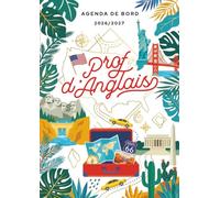 Agenda de bord 2026/2027 professeur d’Anglais: Carnet de bord A4 pour les enseignants