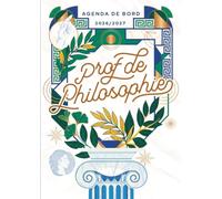 Agenda de bord 2026/2027 professeur de Philosophie: Carnet de bord A4 pour les enseignants