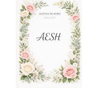 Agenda de Bord AESH 2026/2027: Organiseur AESH 2026 2027 | Planificateur Semainier, Calendrier & Vacances Scolaire, Fiches de suivi des élèves en situation de handicap | Format A4.