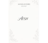 Agenda de Bord AESH 2026/2027: Organiseur AESH 2026 2027 | Planificateur Semainier, Calendrier & Vacances Scolaire, Fiches de suivi des élèves en situation de handicap | Format A4.