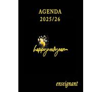 Agenda de Bord Enseignant 2025 2026: Carnet de Bord Enseignant 2025 2026, Professeur, Maitresse, A4