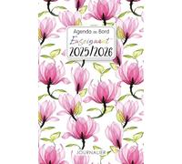 Agenda de Bord Enseignant 2025-2026 Journalier: Planificateur de cours | 12 mois de Septembre 2025 à juillet 2026 | Organiseur Journalier 1 Jour 1 Page