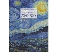 Agenda de Bord Enseignant 2026/2027 A4: Carnet De Bord Pour Les Professeurs, Grand Journal de Classe, Planner Semainier et Mensuel, Vincent van Gogh, La Nuit étoilée