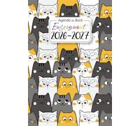 Agenda de Bord Enseignant 2026 2027 Chats: Carnet De Bord Pour Les Professeurs A5 - Journal De Classe - Planner Semainier Et Mensuel