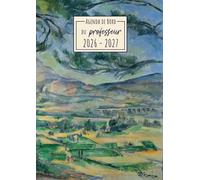 Agenda de bord Enseignant 2026-2027: Mont Sainte-Victoire avec Grand Pin - Paul Cézanne | Carnet de Bord A4 pour les Professeurs