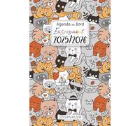 Agenda de Bord Enseignant Journalier 2025-2026: Planificateur de cours | 12 mois de Septembre 2025 à juillet 2026 | Organiseur Journalier 1 Jour 1 Page