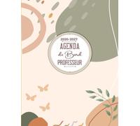 Agenda de Bord Professeur 2026-2027: Carnet de bord A4 pour les professeurs - Suivi des élèves, emploi du temps, évaluations, réunions et planification pédagogique