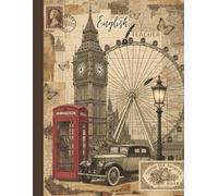 Agenda de bord - professeur d’Anglais: Un An d'Organisation et Calendrier Hebdomadaire et Mensuel de Janvier à Décembre, Cadeau de Remerciement pour les Professeurs