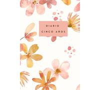 Agenda de cinco años: Diario 5 años | Escribe unas pocas líneas cada día y crea tu propio recorrido | 5 minutos al día, Mindfulness, Autocuidado, Sin fecha | Cultura del tiempo japonesa