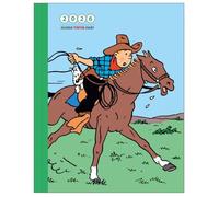 Agenda de escritorio 2026 Tintín y actividades de ocio 15 x 21 cm (24495)