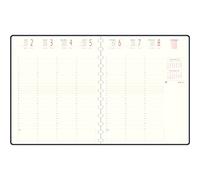 Agenda de escritorio Eurotime 22S en espiral, 22,5 x 18,5 cm, semana enero a diciembre 2023