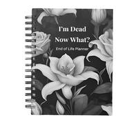 Agenda de fin de vida | Información importante, libro de planificación humorística | Diario de beneficiarios, planificador de deseos finales para los últimos deseos, Will