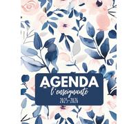 Agenda de l'enseignante 2025-2026 I Modèle ELEONORE: 192 pages pour organiser l'année des professeurs
