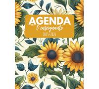 Agenda de l'enseignante 2025-2026 I Modèle SELENA: 192 pages en noir et blanc pour organiser l'année des professeurs