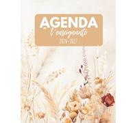 Agenda de l'enseignante 2026-2027 I Modèle PAMELA: 192 pages au design raffiné pour organiser l'année des professeurs
