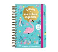 Agenda de ma vie bien organisée 2025-2026, 16 mois, grand format (HAPPY AGENDAS)