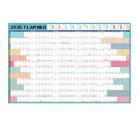 Agenda de pared 2026 - Agenda anual de pared de enero de 2026 a diciembre de 2026, tamaño A1, calendario familiar, color Morandi, 850 x 580 mm