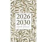 Agenda De Poche Mensuel 2026-2030: Planificateur mensuel 5 ans 60 mois, Calendrier du 1er janvier 2026 au 31 décembre 2030 | Petit format A6. Calendrier, Rendez-vous, Notes et Plus Encore