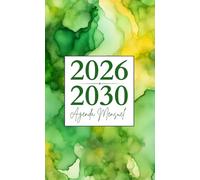 Agenda De Poche Mensuel 2026-2030: Planificateur mensuel 5 ans 60 mois, Calendrier du 1er janvier 2026 au 31 décembre 2030 | Petit format A6. Calendrier, Rendez-vous, Notes et Plus Encore