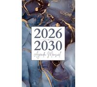 Agenda De Poche Mensuel 2026-2030: Planificateur mensuel 5 ans 60 mois, Calendrier du 1er janvier 2026 au 31 décembre 2030 | Petit format A6. Calendrier, Rendez-vous, Notes et Plus Encore