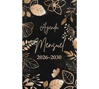 Agenda De Poche Mensuel 2026-2030: Planificateur mensuel 5 ans 60 mois, Calendrier du 1er janvier 2026 au 31 décembre 2030 | Petit format A6. Calendrier, Rendez-vous, Notes et Plus Encore