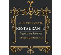 Agenda de Reservas Restaurante: Sin fecha Libro de registro de reservas de restaurantes para azafatas | Organizador de reservas para Restaurantes, Cafeterías, Hoteles, pizzerias.