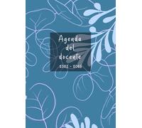 AGENDA DEL DOCENTE 2025-2026: Copertina foglie A4