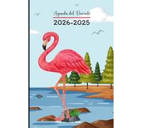 Agenda Del Docente 2025/2026 Fenicottero: Diario per insegnanti con Registro, Completa e Intuitiva per l'Anno Scolastico - Formato piccola a5.