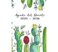 Agenda Del Docente 2025 2026 Giornaliera A5: Elegante Pianificare e organizzare insegnante per l'anno Scolastico 2025-2026, Da Settembre 2025 a Luglio 2026, Registro del Professore, Regali per Maestra