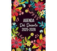 Agenda Del Docente 2025 2026 Giornaliera A5: Pianificatore delle lezioni per insegnanti di scuola elementare e secondaria da 1 Settembre 2025 a 15 ... Giorno | Regalo di fine anno dell'insegnante.