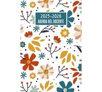 Agenda Del Docente 2025 2026 Giornaliera: Diario Quotidiano per Insegnanti della Scuola Primaria - Anno accademico da settembre 2025 a Luglio 2026 - Formato A5