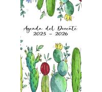 Agenda Del Docente 2025 2026 Giornaliera: Elegante Pianificare e organizzare insegnante per l'anno Scolastico 2025-2026, Da Settembre 2025 a Luglio 2026, Registro del Professore, Regali per Maestra