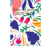 Agenda Del Docente 2025 2026 Giornaliera: Pianificare e organizzare della maestra l'anno scolastico 2025-2026 | Registro del Professore | Giornaliero ... calendario mensile e Giornaliero, Italiano