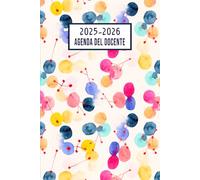 Agenda Del Docente 2025 2026 Giornaliera: Pianificatore giornaliero (1 giorno per pagina) di lezioni per Insegnanti da 1 Settembre 2025 a 15 Luglio 2026 | Registro del Professore | Idee Regalo Maestra
