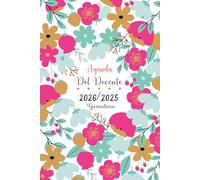 Agenda del Docente 2025/2026 Giornaliera: Planner delle attività giornaliere da settembre a luglio con registro, lezioni e studenti... Tutto sotto controllo | Una pagina al giorno.