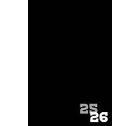 Agenda Del Docente 2025/2026: Piano dell'insegnante per l'anno scolastico 25-26, formato A5, tabella di preparazione e pianificazione delle lezioni ... su due pagine da agosto 2025 a luglio 2026.