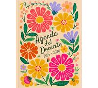 Agenda del Docente 2025/2026: Settimanale con Orario, Registro Voti, Verbali e Calendario Scolastico | Pianificatore A4 per Maestra e Insegnanti di Sostegno. L'Originale per la Scuola Primaria