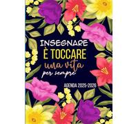 Agenda Del Docente 2025 2026 Settimanale: Pianificatore per insegnanti da 1 Settembre 2025 a 15 Luglio 2026, 1 Settimana su 2 Pagine, Regalo di fine anno dell'insegnante, Registro del Professore, A4 .