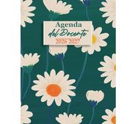 Agenda del Docente 2026/2027 A4: Pianificazione dell'Anno Scolastico 26/27, Registro del Professore, 2 Pagine = 1 Settimana