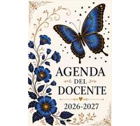Agenda del Docente 2026-2027 A5: Organizzazione settimanale e mensile, Da Agosto 2026 a Luglio 2027, Diario scolastico per insegnanti 26/27, 176 pagine.