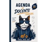 Agenda del Docente 2026/2027: Diario Giornaliero e Planner, Una Pagina per Ogni Giorno | Registro Voti, Orario, Alunni e Adempimenti | Insegnanti, Professore e Professoressa